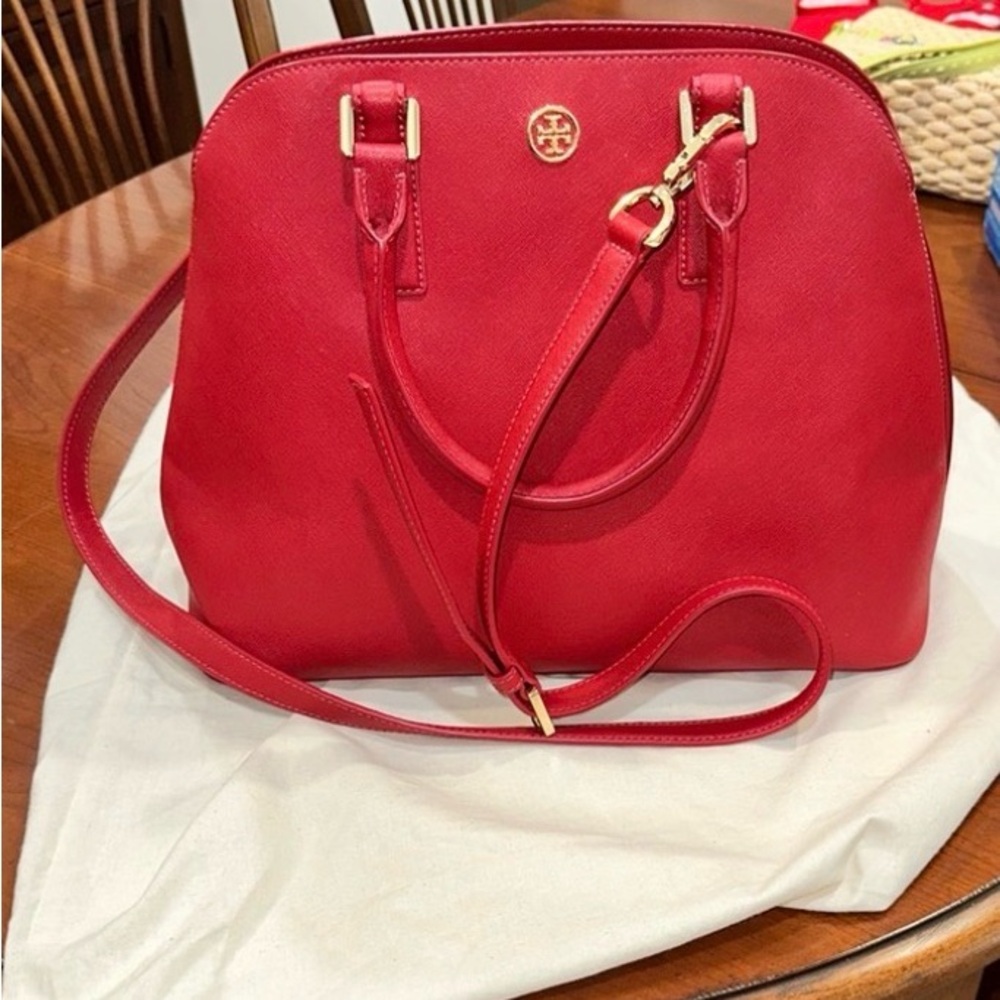 Tory Burch Red Shoulder Bag